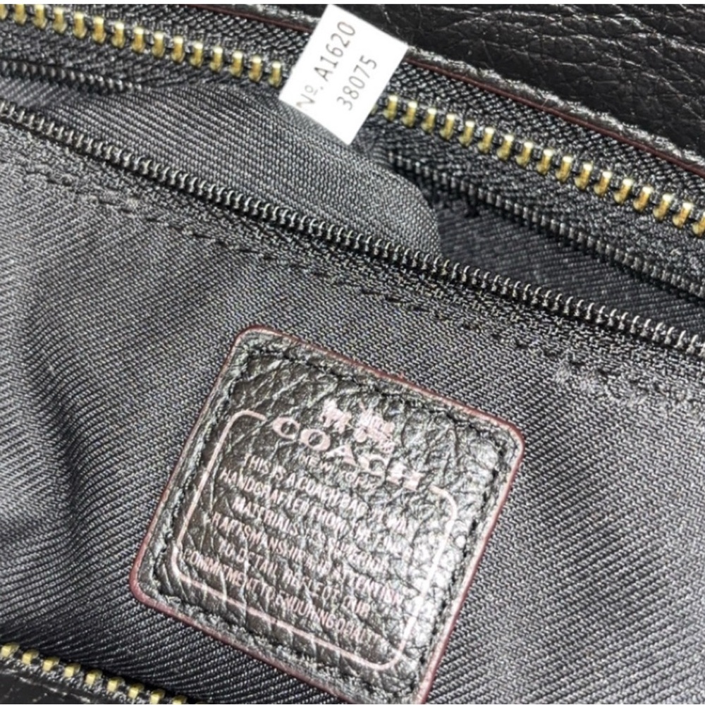 Coach 2016 Swagger 27 Denim Patchwork Leather Tot… - image 4